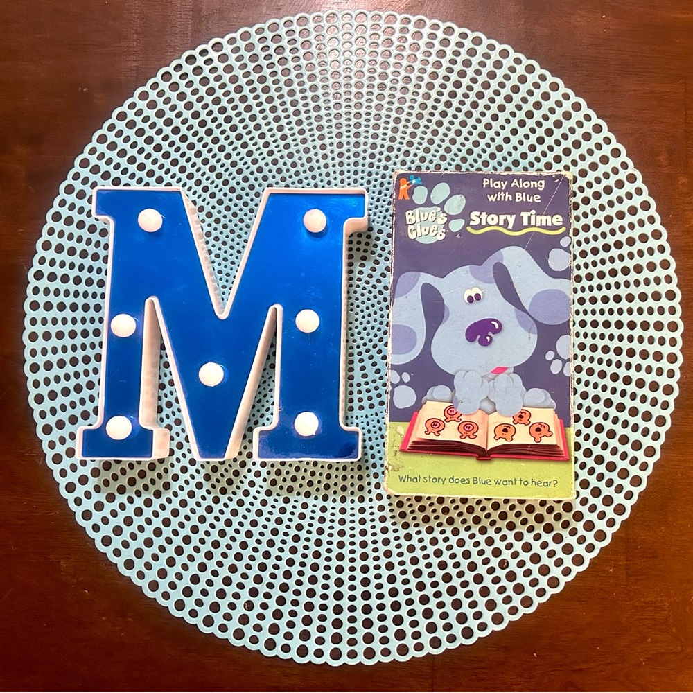 Blue's Clues Story Time VHS Video; Pre-owned